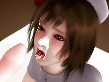 3D Busty Nurse Gets So Much Cum