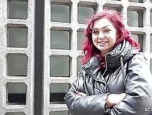 Redhead Teen Ria Red Pickup & Casting Fuck In Berlin (18+)