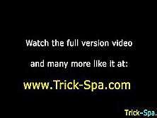 Fucked asian babe sprayed