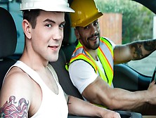 Hot House - Construction Workers Arad Winwin And Dakota Payne Fuck In The Ass