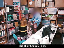 Caught Red Handed Shoplifter Has to Suck and Fuck the Lp Officer to Avoid Police Involvement - Shopliftersex