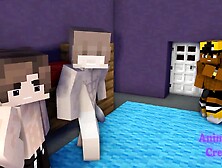 Our Secret College Club / Minecraft Homosexual Porn