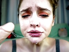 Spit Play Deep Throat Dildo BLOWJOB Live on Web-Cam Mary Moody