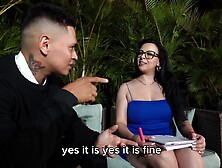 Mi profesora privada es una mother I'd like to fuck deliciosa, terminamos follando después de la clase - JACOB NEWMAN