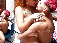 She shared an intimate moment with her gay friend