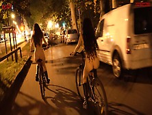 Riding Our Bike Naked Through The Streets Of The City - Dollscul