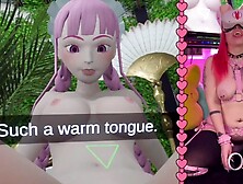 Lewd Play Cartoon Game Dominatrix Simulator EP. two