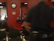 Horny cops arrest the barber man after finding a massive cock inside his rapper pants. Join us now.