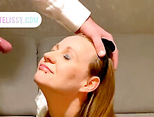 Real married couple gives an epic blowjob and cum compilation.  Watch me pleasure my husband's cock and take his load.