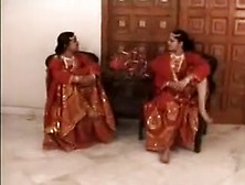 Two Indian Girls Teached By Their Madam