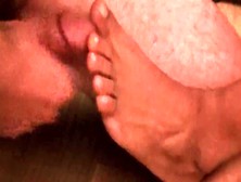 My Hotwife Lets Me Masturbates On Her Feet - Thanks My Femdom