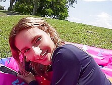 Stranger Gets Blowjob At Public Park - Then Does First Time Anal - April Love - Tt S1e23