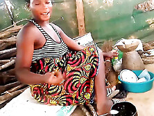 In my village kitchen