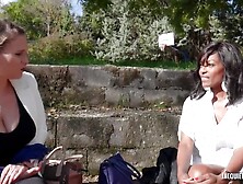 French Ebony Serena Black Casting - Frenchy