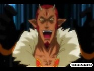 Princess hentai with bigtits swing assfucked by monster