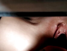 Humongous Dick rides dripping snatch whike rubbing vibrating egg on clit