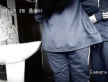 Cam rec!!! Students fucking in the bathroom,  sweet chick gets rammed by her CLASSMATE during break,  kinky school chick with a YU