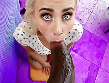 Indica Monroe's biggest rod EVER! - teenie gives a monstrous ebony meat a oral sex - free porn