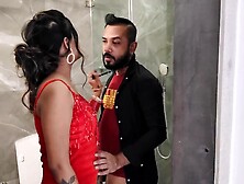 Bathroom Blowjob For A Big Dick By A Hot Desi Girl