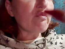 Pretend this popsicle is your dick,  yeah? SFW!