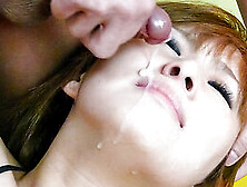 Busty Japanese Siren Rinka Aiuchi Surrenders to Blissful BDSMOrgasmic Blowjob and Facial Awaits