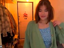 Russian girl fucks her friend's young father