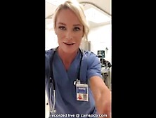Nurse got fired for showing pussy at work
