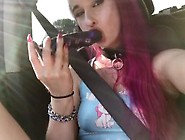 Car Ride Creamy Masturbation