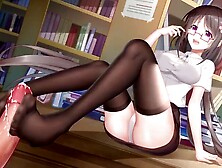 Secretary In Stockings Squirts From Fucking Her Virgin Pussy Hentai Uncensored Cute Honey 2