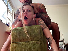 "Wrong hole!!" Ass she liked it.  First time anal,  rough and passionate lovers fuck.