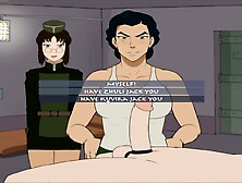 Four Elements Tutor Book 4 Love Part 37 - Knob Torture and a Curly vagina i can't cum the ass is large and my dong is hard