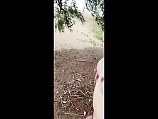 Hot Shemale Windy In The Beach Masturbation And Cum