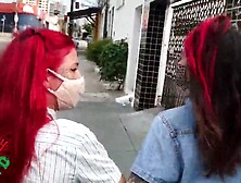 Melhores amigas falta aula escondido pra kicar com o cu