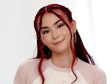 Redhead xxx with wonderful side piece from Net Girl