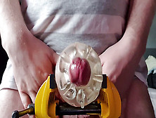 Cumshot,  Fleshlight Fuck,  Inside Fleshlight Cumshot