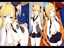 【Vtuber鷹宮リオン】コイカツ！プレイエロアニメ動画(アニメ3Dcgエロゲーム 版権キャラカード