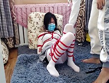 Chinese Bondage - Crossdresser Whipped Hard