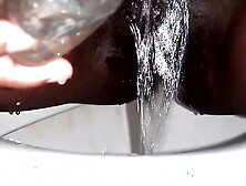 Leaving my pussy clean to be good food