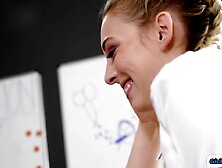 Stepmom licked by teenagers during detention