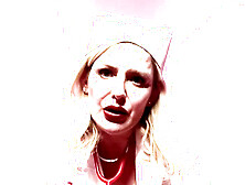 Doctor-patient roleplay nightmare with Lady Phoenix in a gas mask