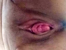 sexy babe masturbates her tight juicy little hole up close for her friends.