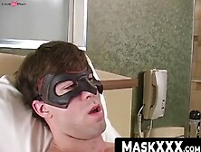 MaskXXX. com - Solo camera masturbation of a masked hunk's big cock