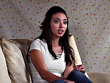 Slutty Latina fucked n facialized in front audience