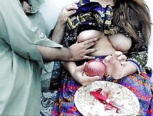 Helping Desi Stepsister Cutting Vegetables Than Have Anal Sex With Hindi Audio