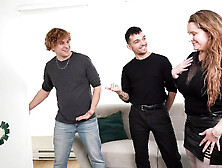 Pegas Productions - Autumn Gets Banged In The Booty By three Males Pigs