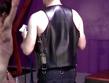 Bespectacled Slim Gay - Erotic Bondage Fantasy With Torments And Pleasures