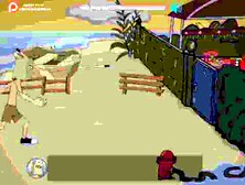 ANAL FUCKING 2 LARGE TITTIES BLACK LADIES AT THE BEACH!! - Beach - Fuckerman [Season one]