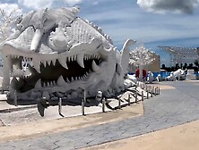 Thailand's Hottest Foot-Fetish Babe Gives Her White Boyfriend A Toe Job And More