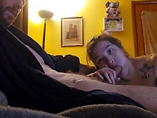 Savage oral job on web camera