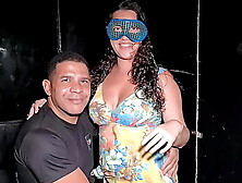 Hubby released his attractive wifey to do porn for the first time and i recorded her fucking Leo Ogro in the swing party booth